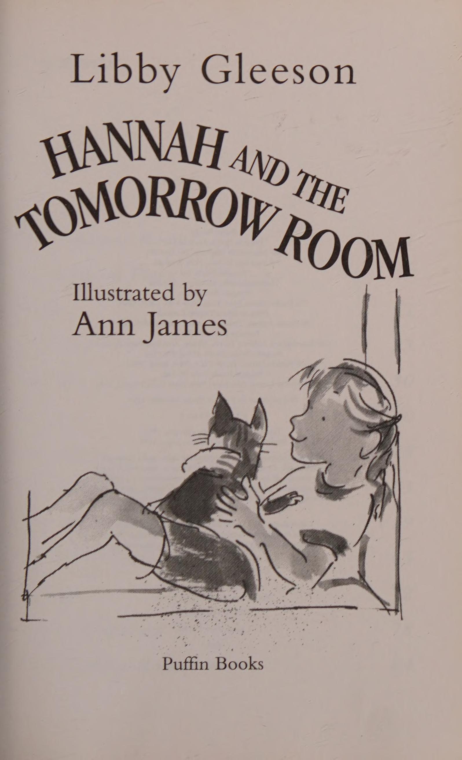 Hannah And The Tomorrow Room