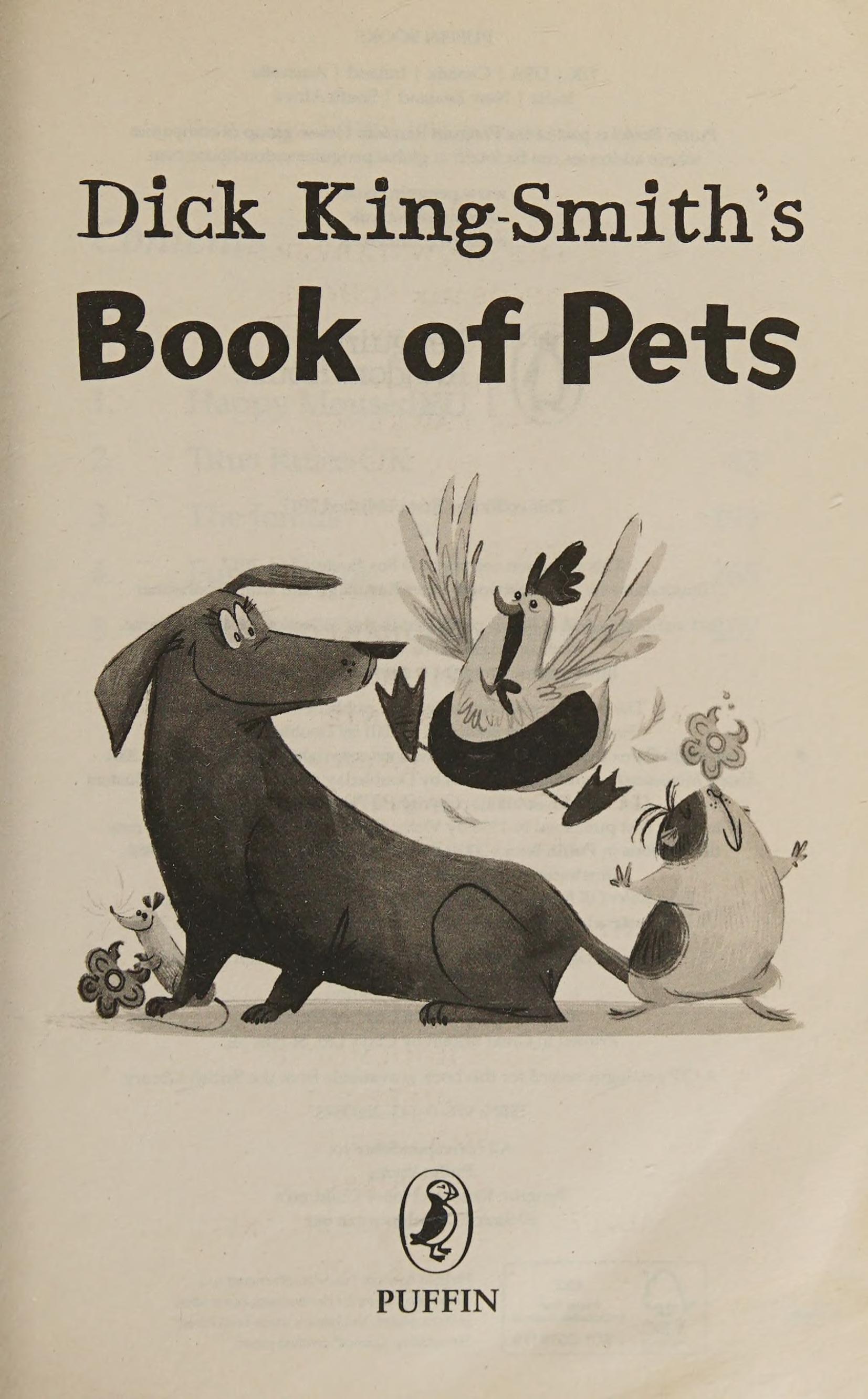 Dick King-Smith's Book of Pets