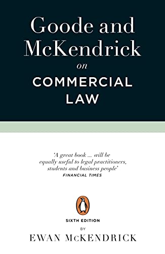 Goode and Mckendrick on Commercial Law