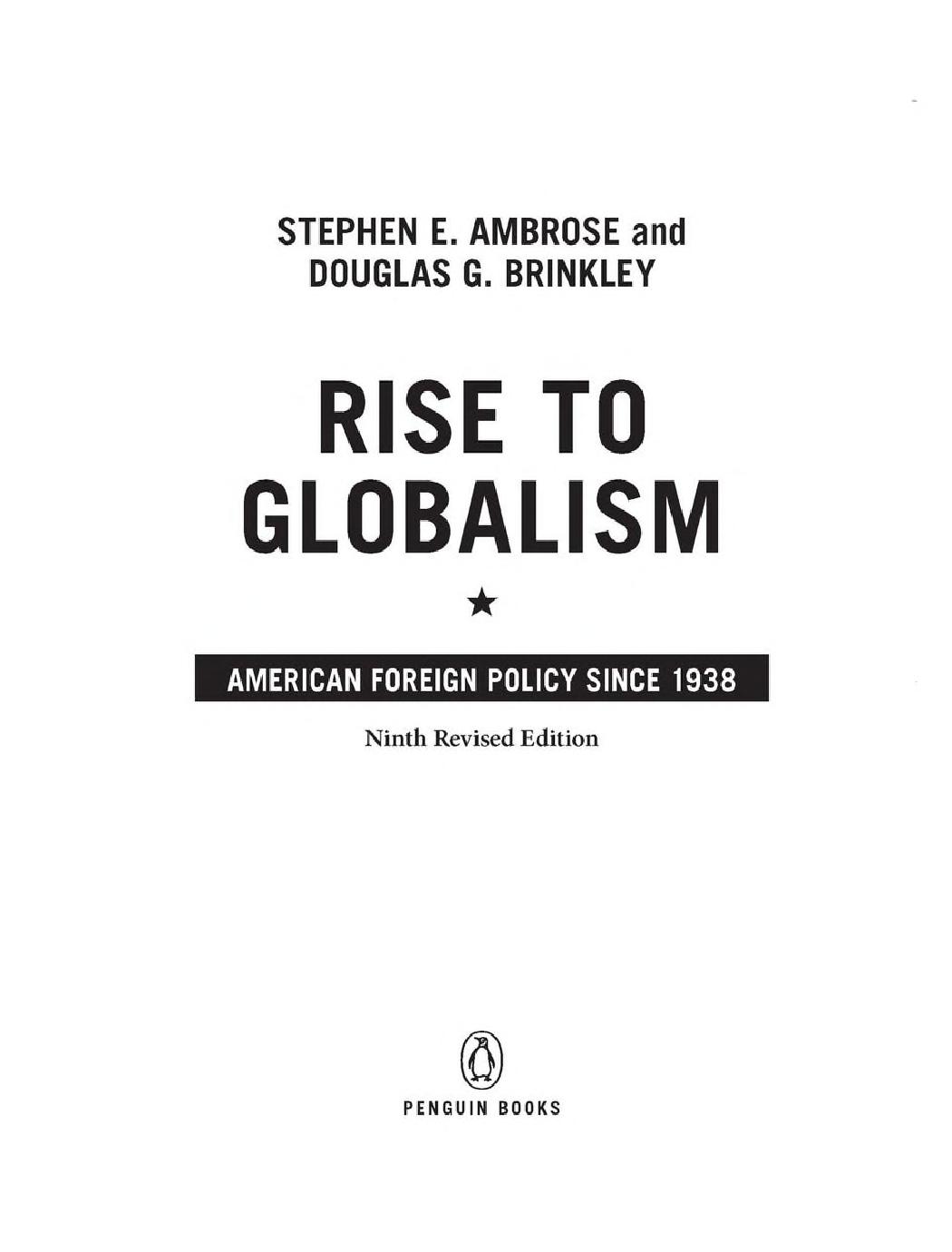 Rise to Globalism