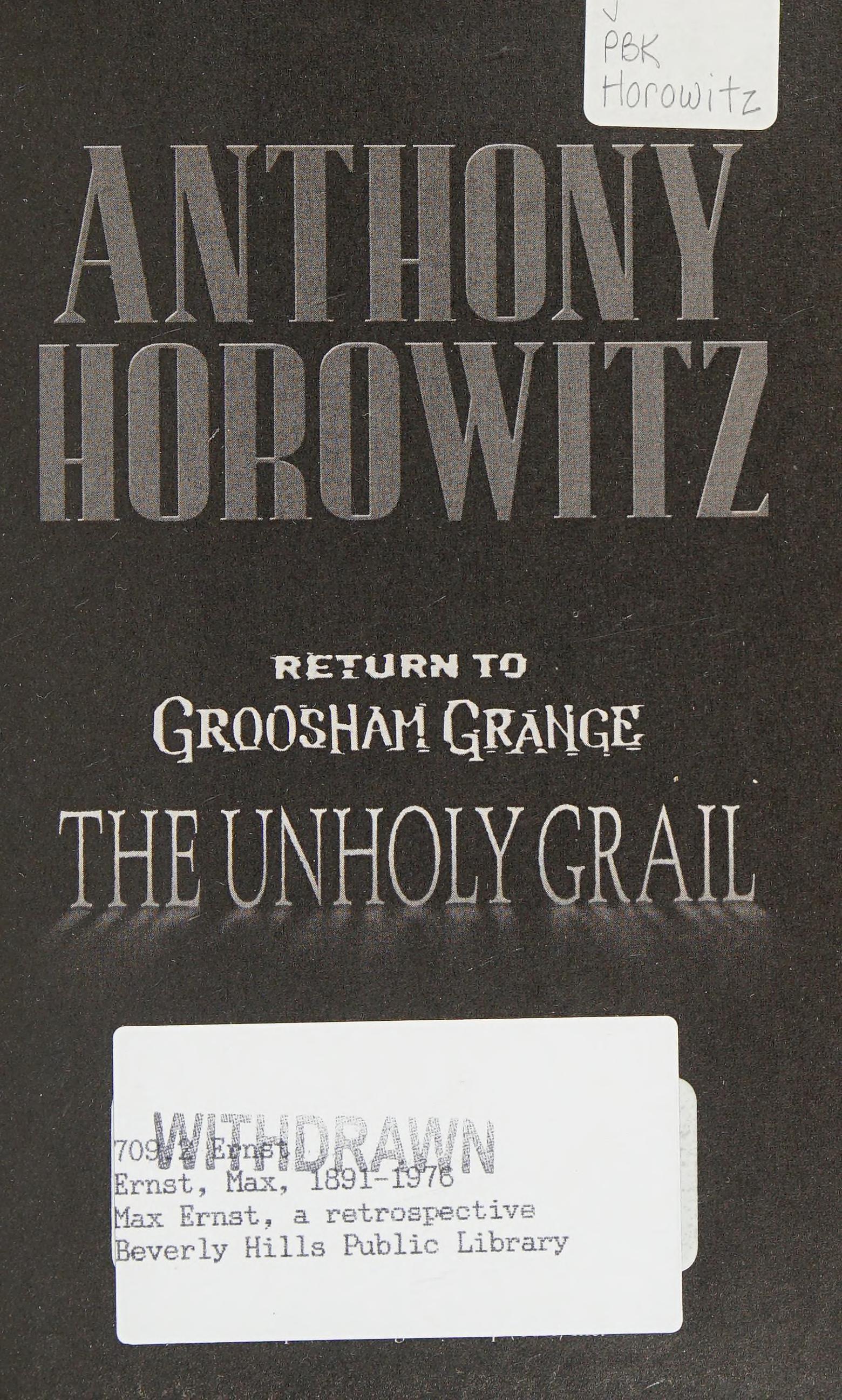 Return to Groosham Grange