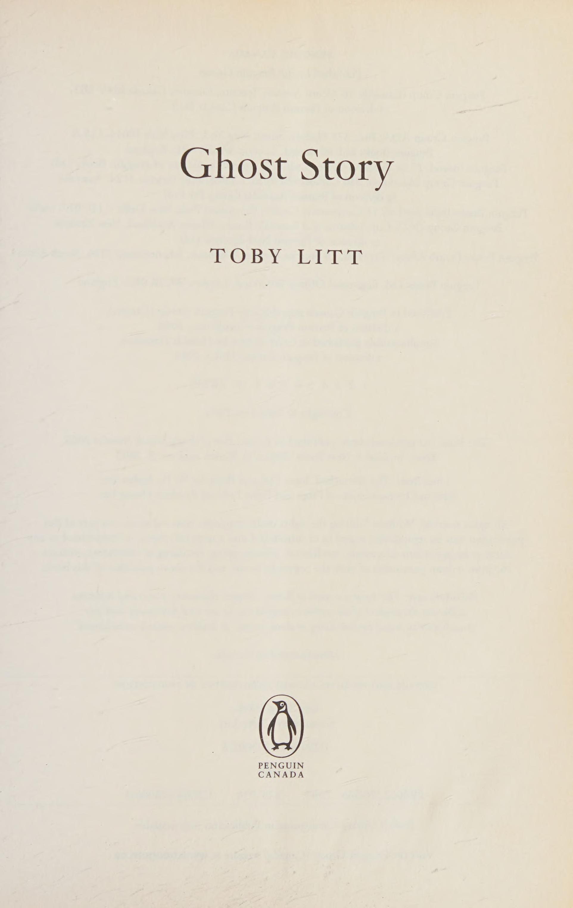 Ghost story