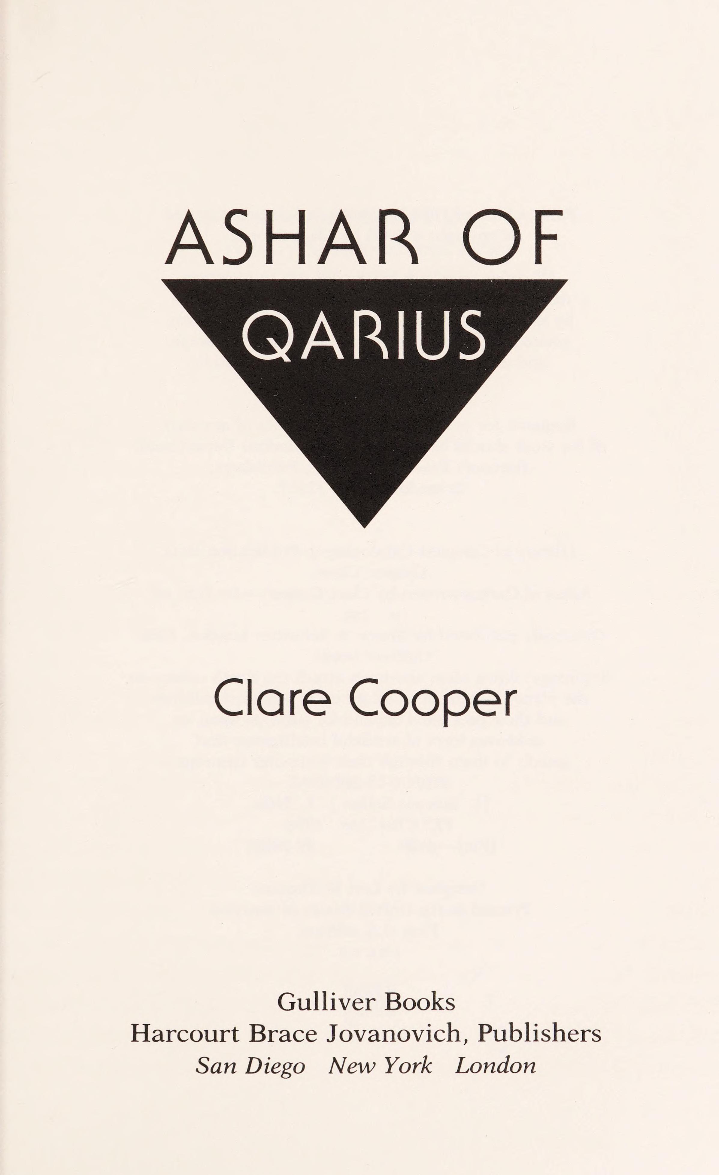 Ashar of Qarius