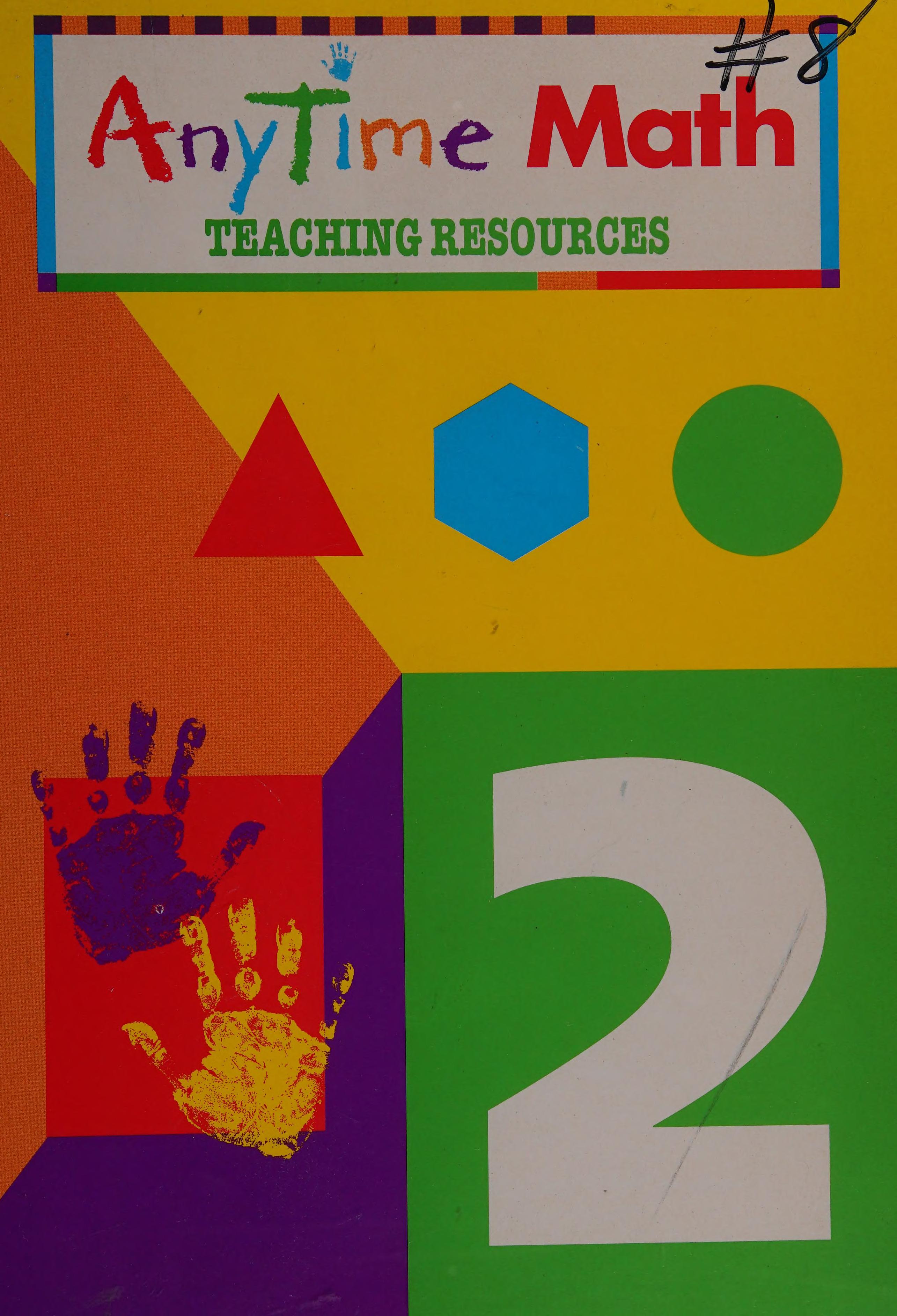 ANYTIME MATH READ ALOUD ANTHOLOGY K-2