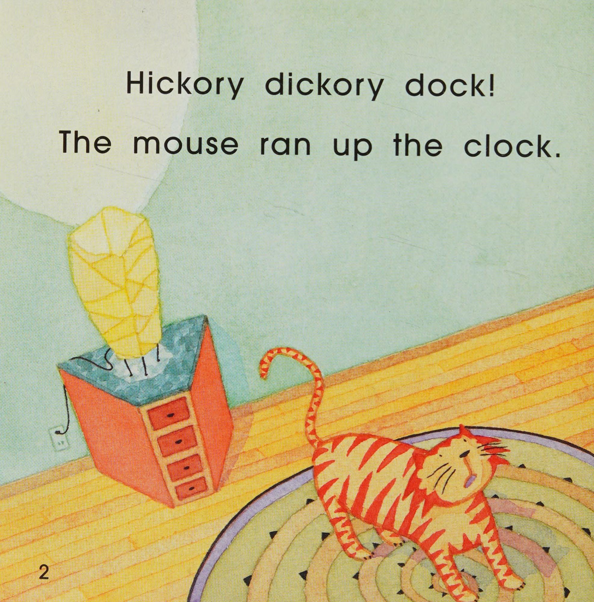 Hickory Dickory Dock, Reader Grade K