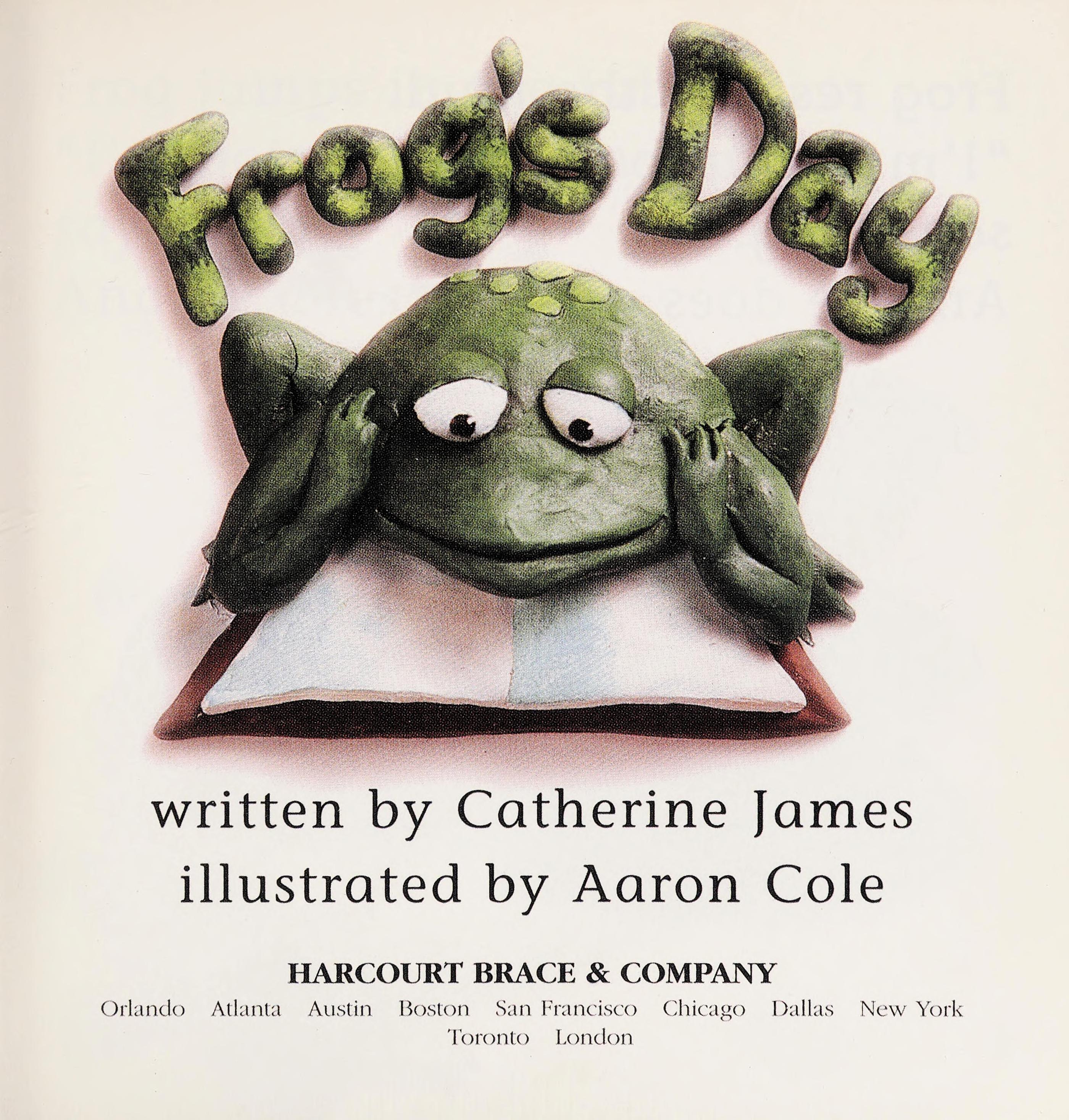 Frog's Day, Reader Grade 1