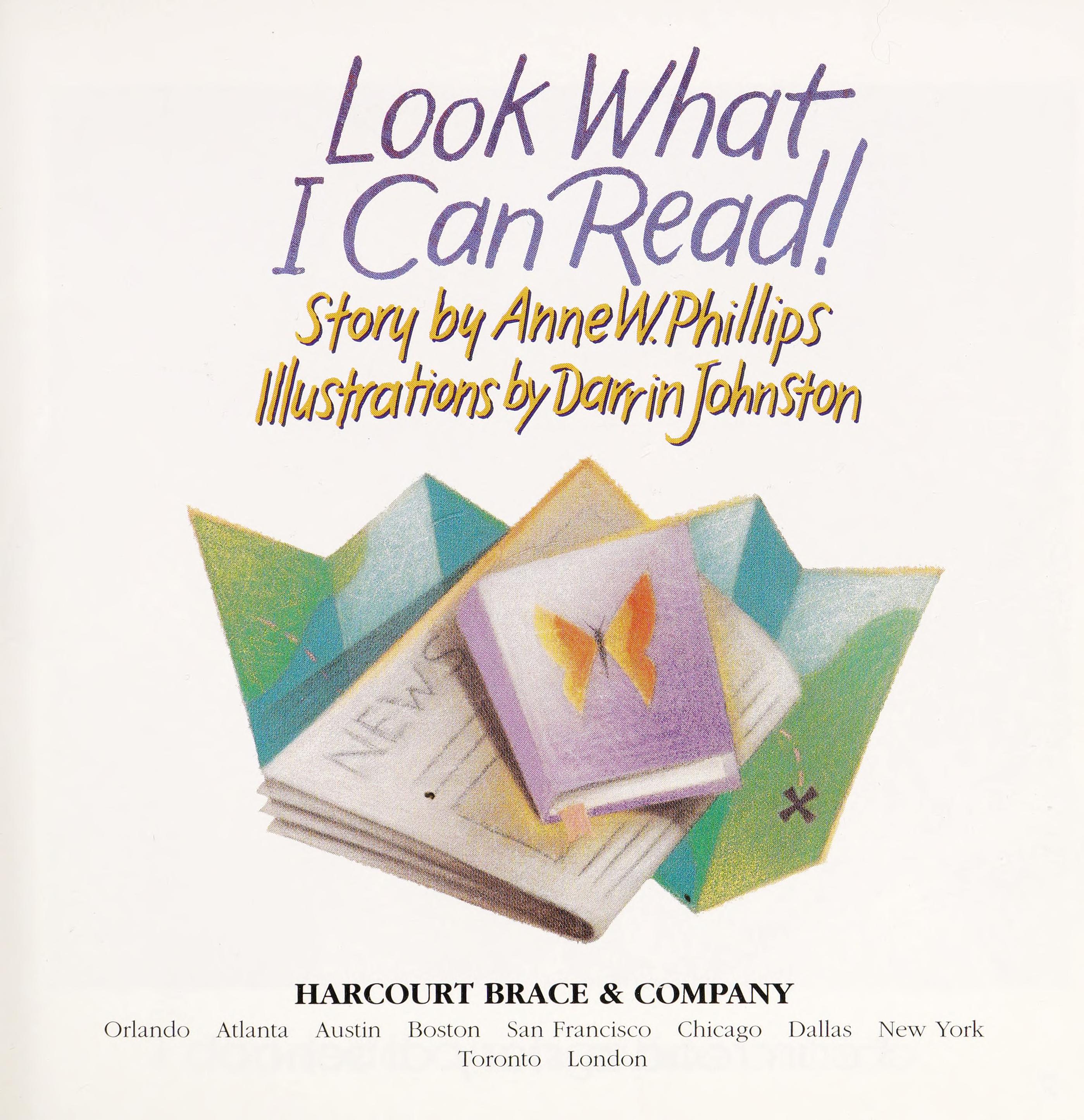 Look What I Can Read, Reader Grade 1
