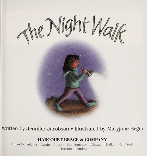 The Night Walk, Reader Grade 1
