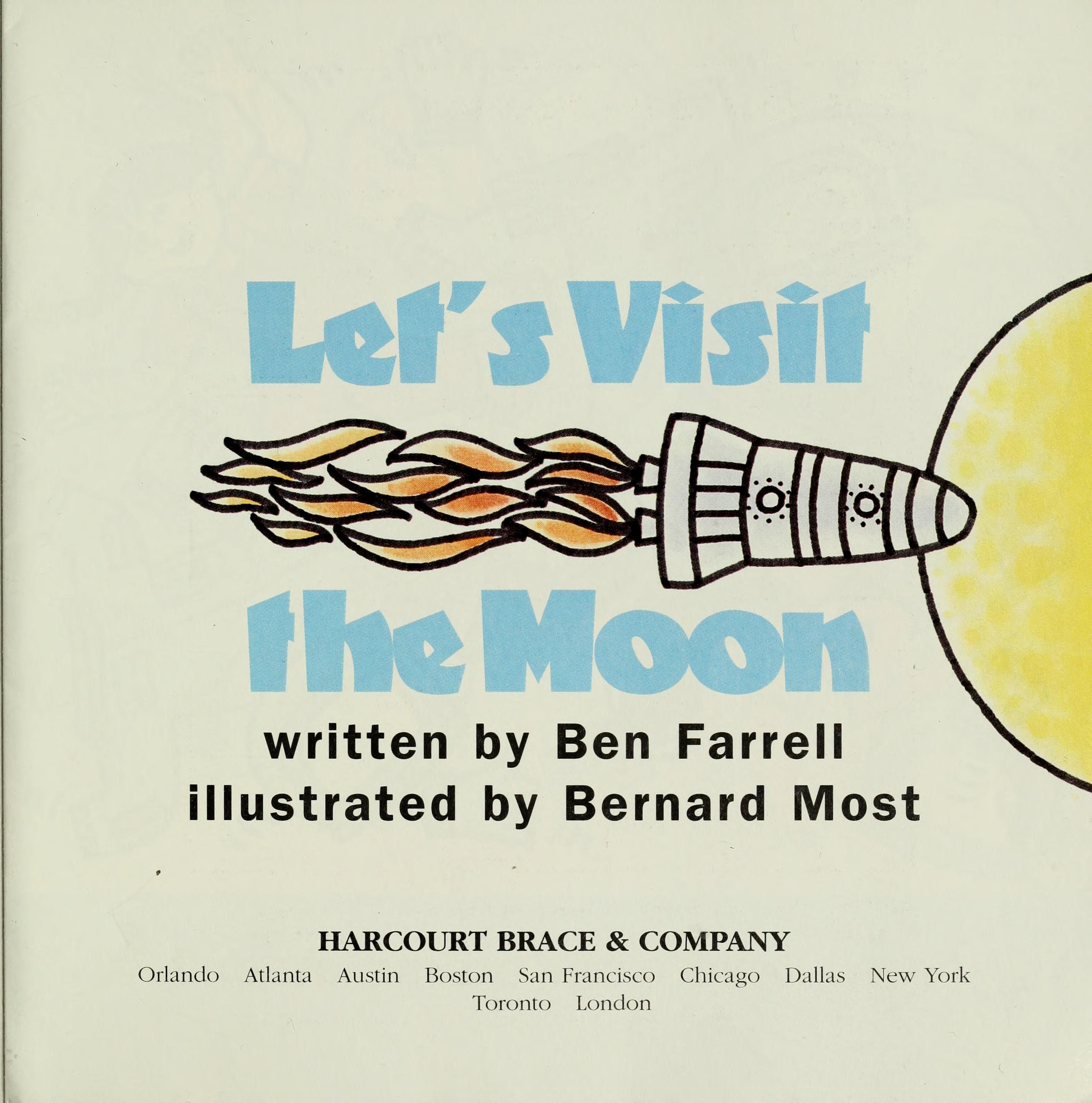 Let's Visit the Moon, Reader Grade 1