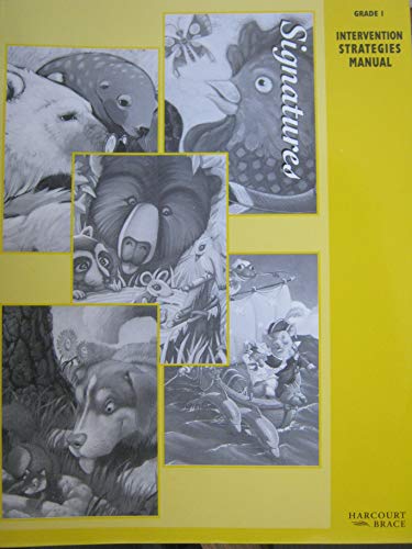 Intervention Strategies Manual- Grade One