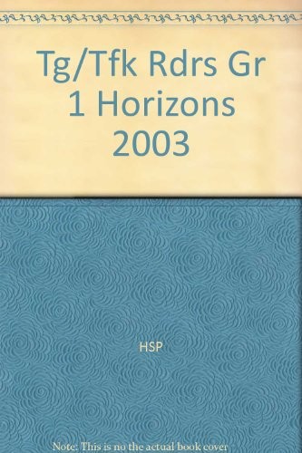 Tg/Tfk Rdrs Gr 1 Horizons 2003