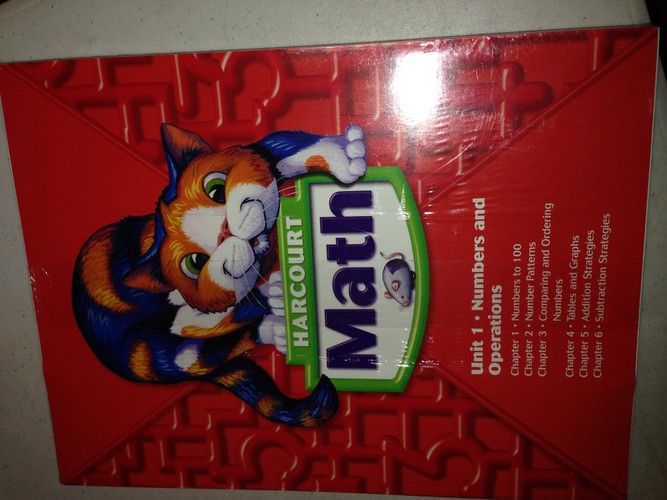 Harcourt Math Unit Books, Grade 2
