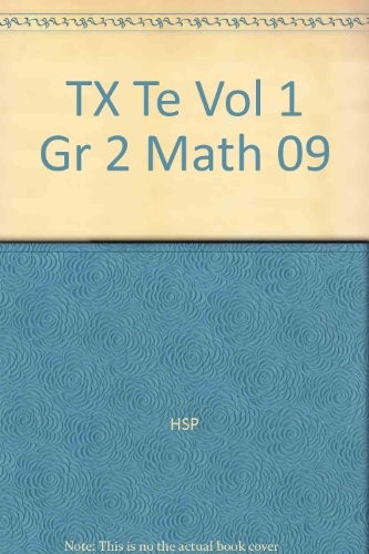 Tx Te Vol 1 Gr 2 Math 09