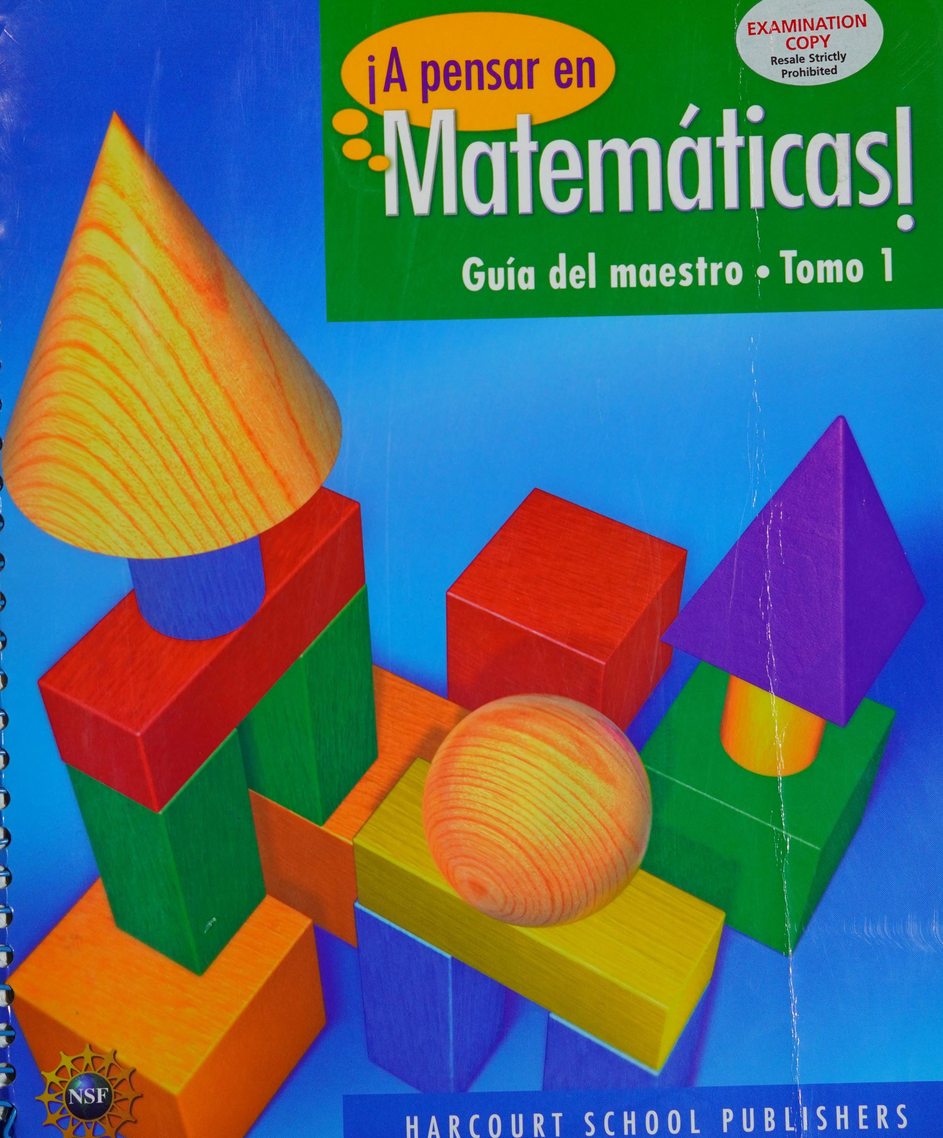 Ntl/Tx Tg Vol 1 Gr 3 Pensar/Math!