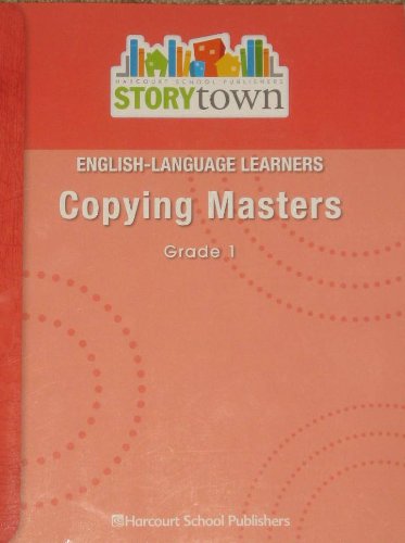 English-Language Learners Copying Masters Grade 1
