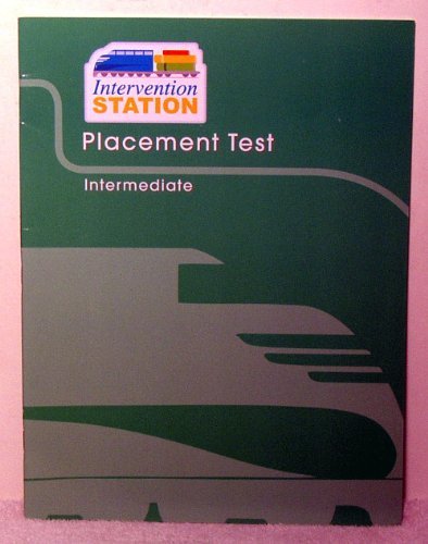 Placement Test Intermediate Story Town