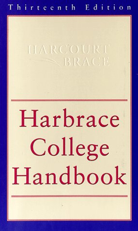 HARBRACE COLLEGE HANDBOOK,13E