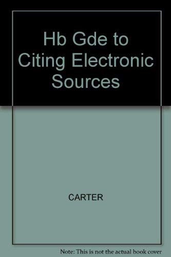 Harcourt Guide Citing Electron