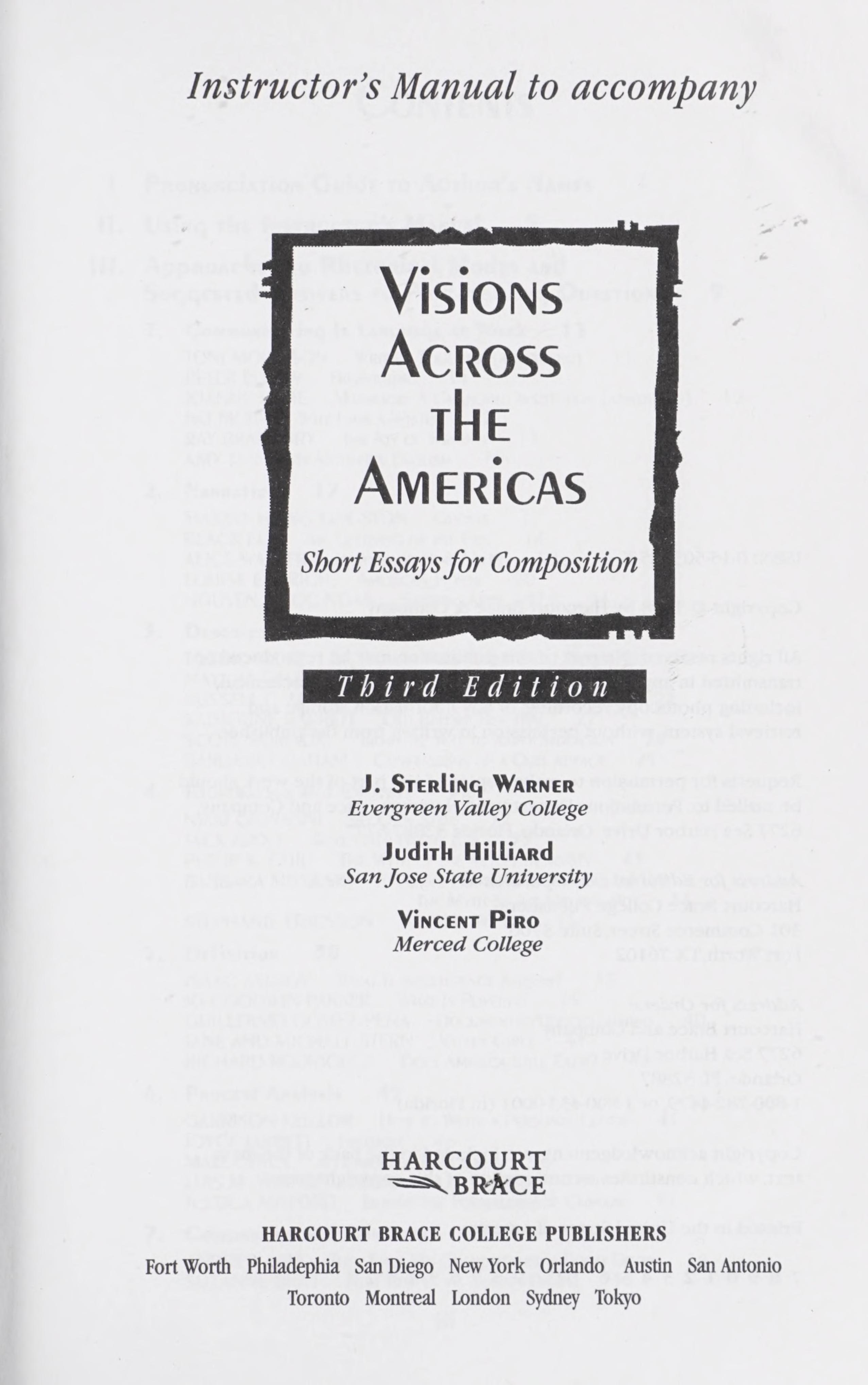 Visions Across the Americas Im