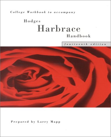 Hodges Harbrace Handbook College Workbook