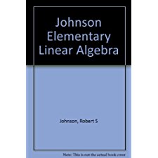 Elementary Linear Algebra