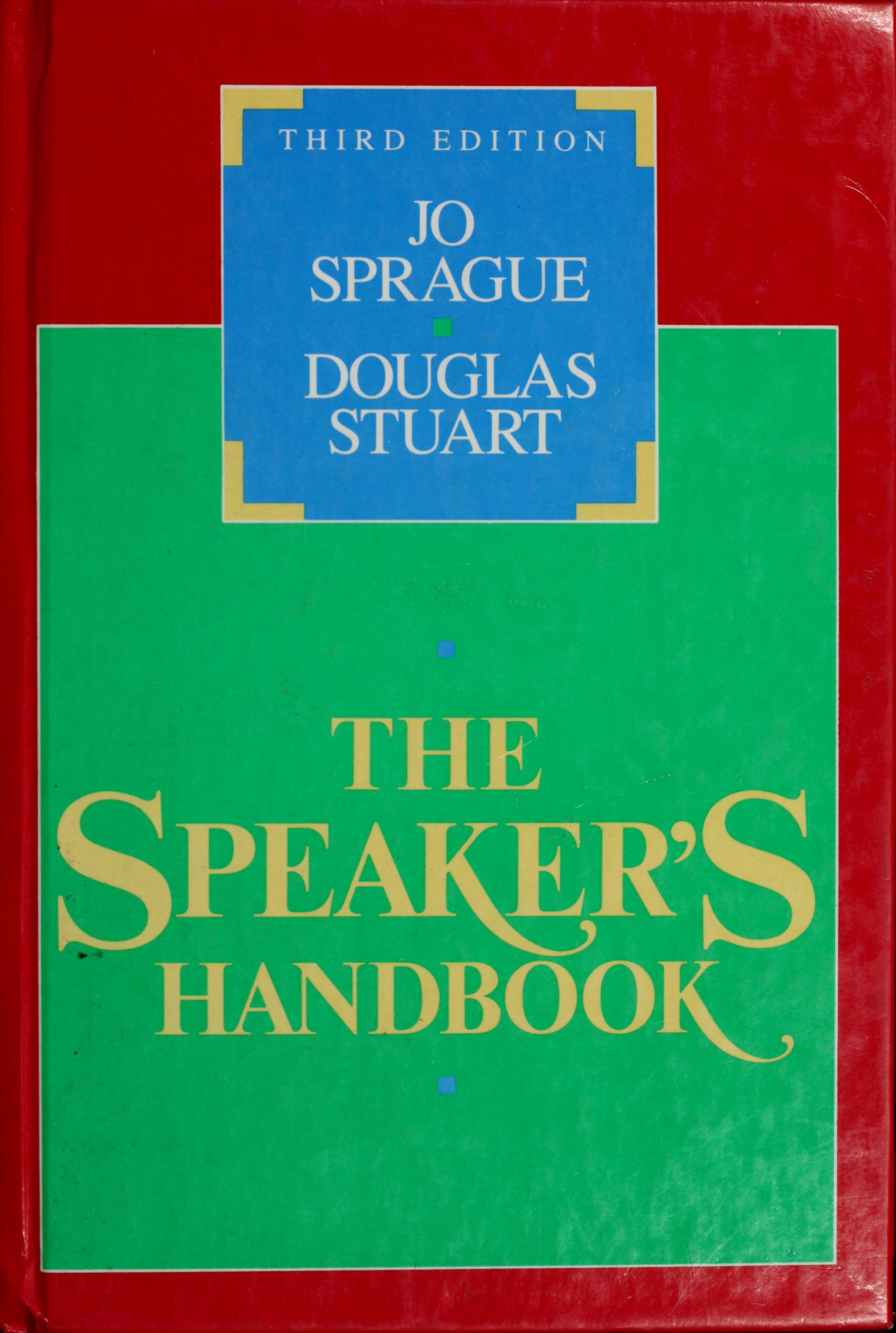 Speaker's Handbook