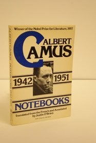 Notebooks, 1942-1951 by Albert Camus, ISBN 9780156674010