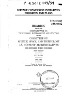 Defense Conversion Initiatives