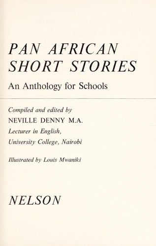 Pan African Short Stories