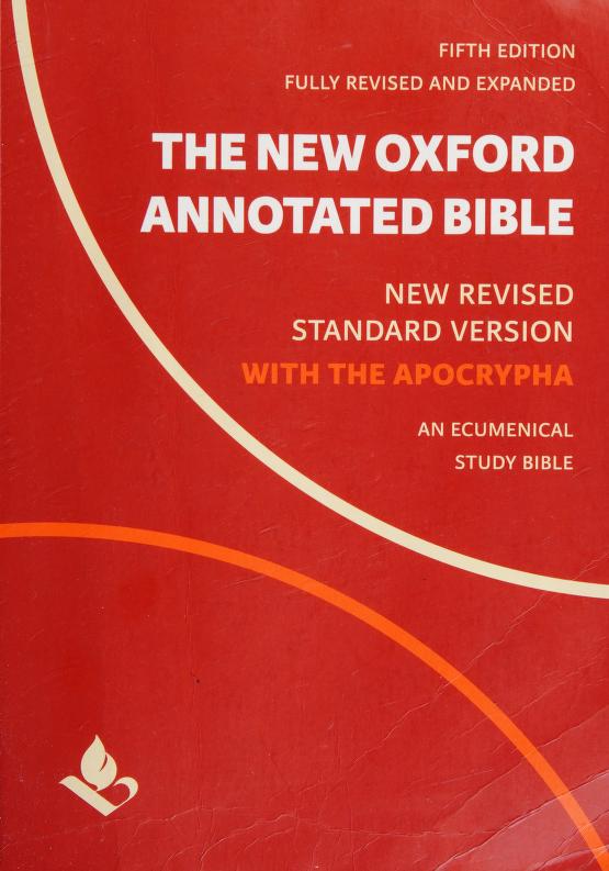 The New Oxford Annotated Bible with Apocrypha
