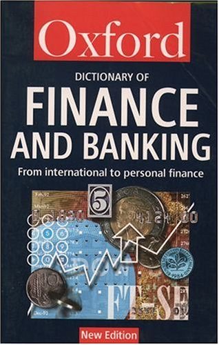 Dictionary Of Finance And Banking