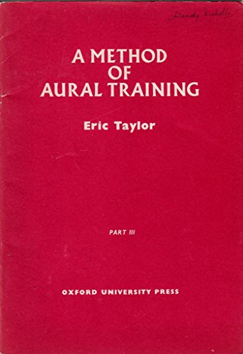Method of Aural Training