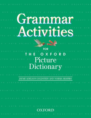 Components: Grammar Activity Book: for the Oxford Picture Dictionary