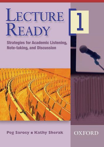Lecture Ready 1 Dvd: Strategies For Academic Listening, Note-Taking, And Discussion