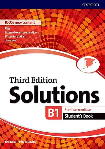 Solutions 3rd Edition Pre-Intermediate. Student's Book