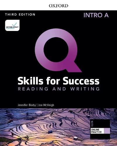 Q Skills For Success (3rd Edition). Reading & Writing Introductory. Split Student'S Book Pack Part A