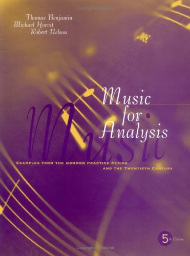 Music for Analysis