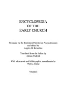 Encyclopedia of the Early Church
