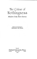 The Colours Of Nothingness Modern Urdu Short Stories