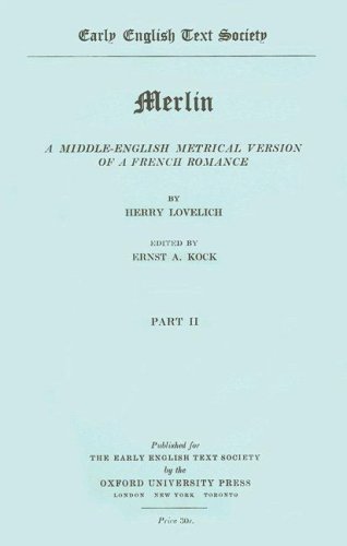 Henry Lovelich's Merlin Vol Ii
