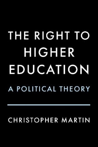The Right to Higher Education