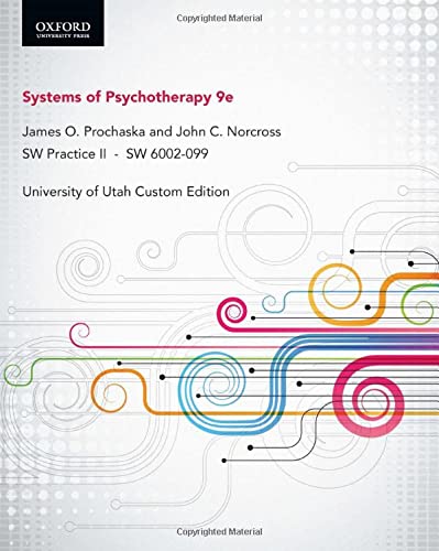 Systems of Psychotherapy Univ of Utah Custom