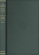 The Complete Works of Oscar Wilde