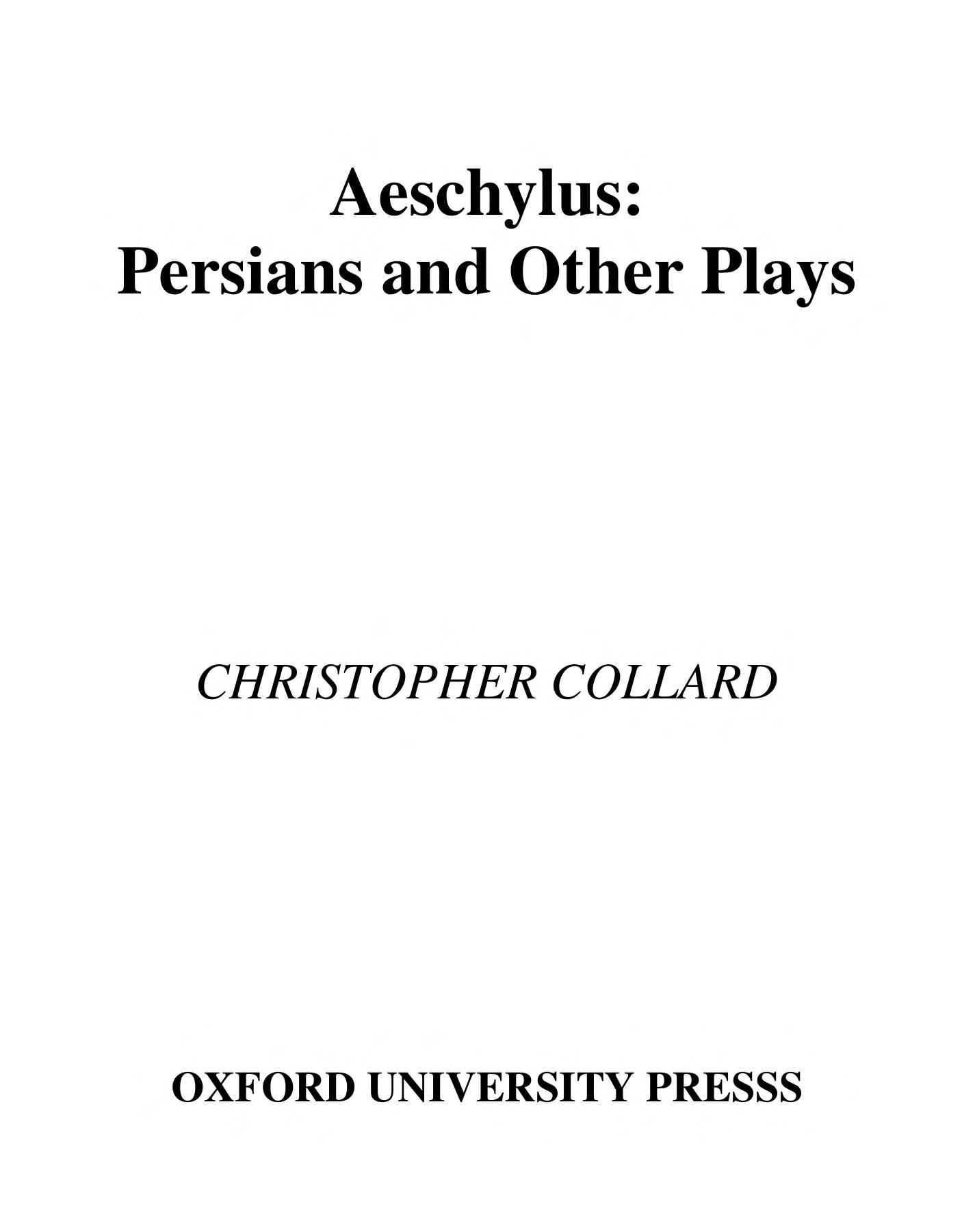 Aeschylus