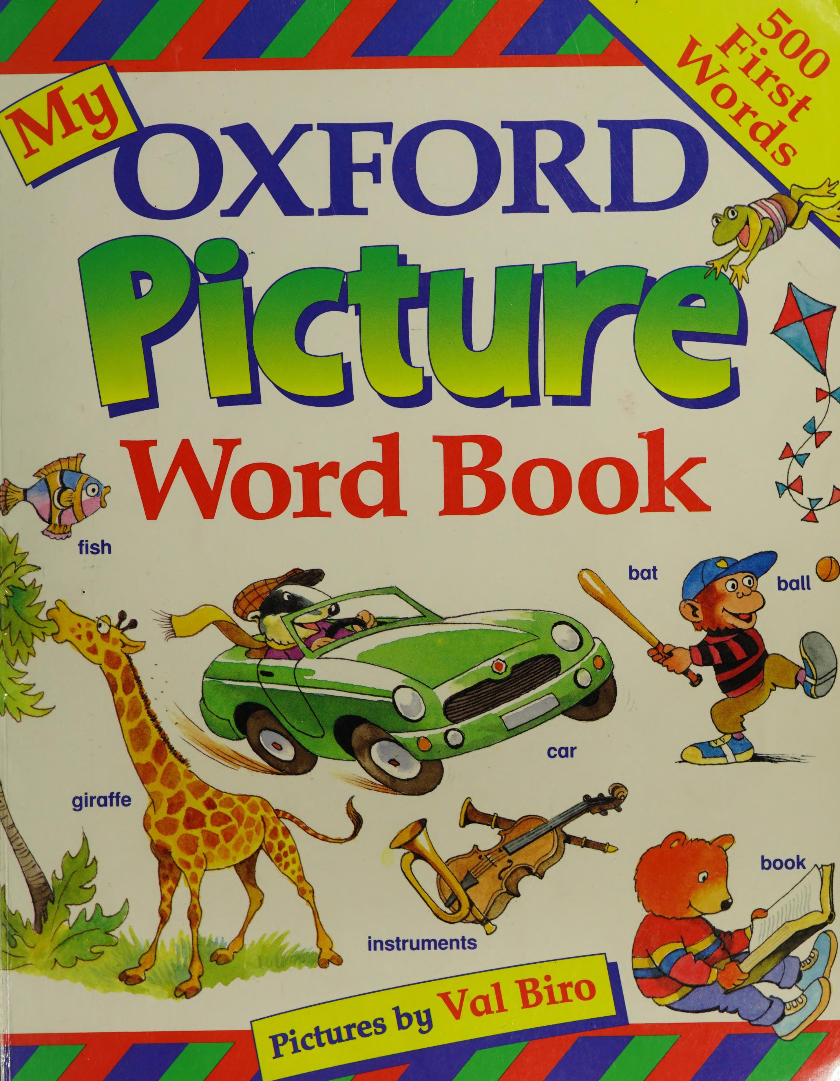 My Oxford Picture Word Book Americanized Edition