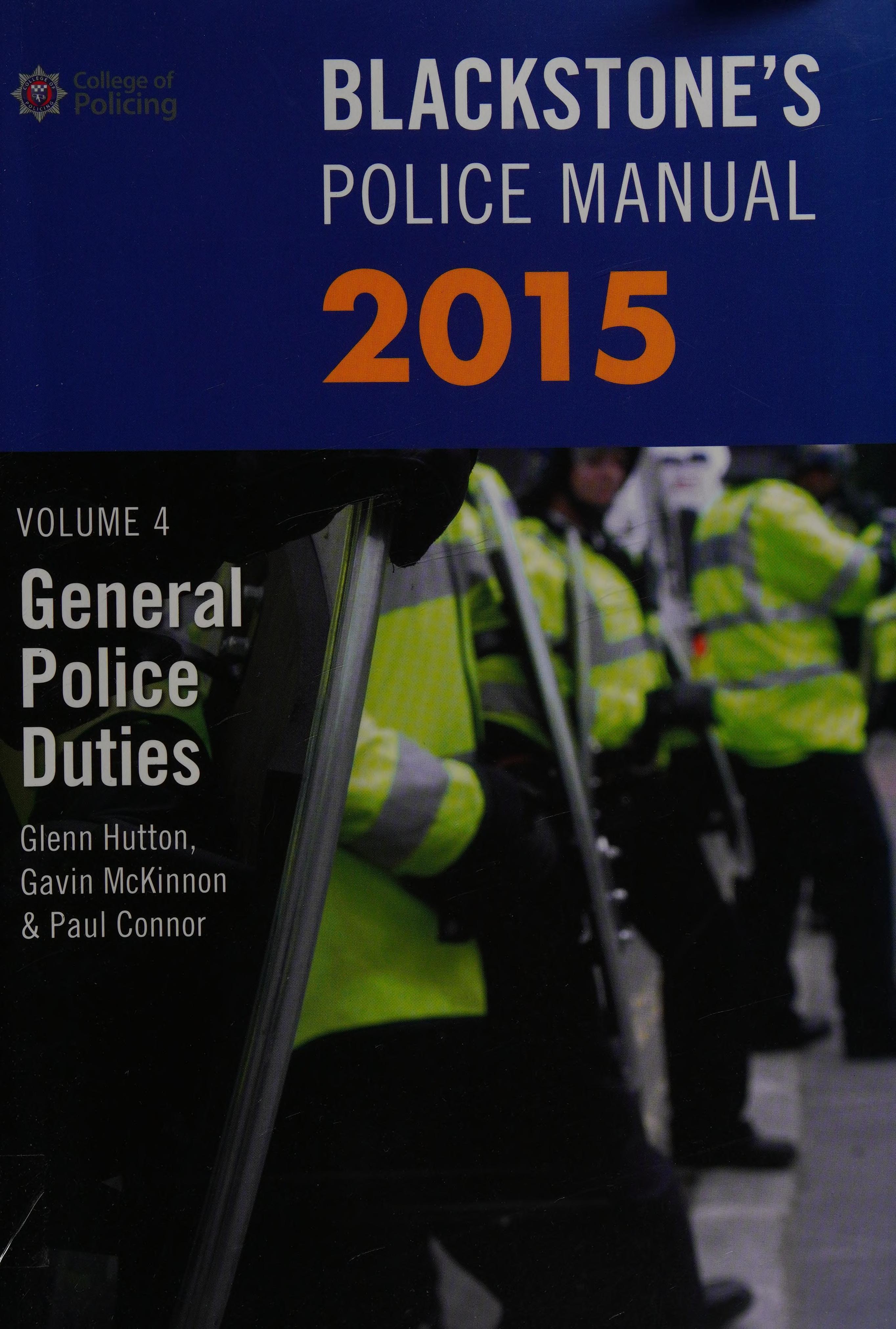 Blackstone's Police Manual Volume 4