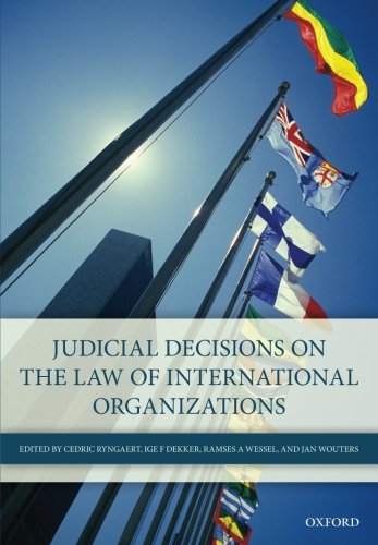 Judicial Decisions on the Law of International Organizations
