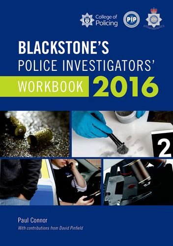 Blackstone's Police Investigators' Workbook 2016