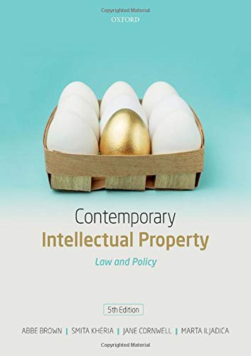 Contemporary Intellectual Property: Law and Policy