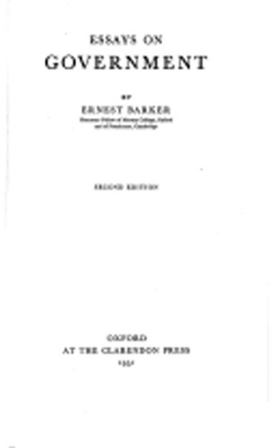 Essays on Government